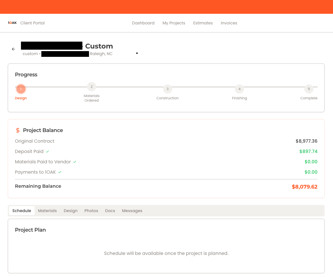 Client portal