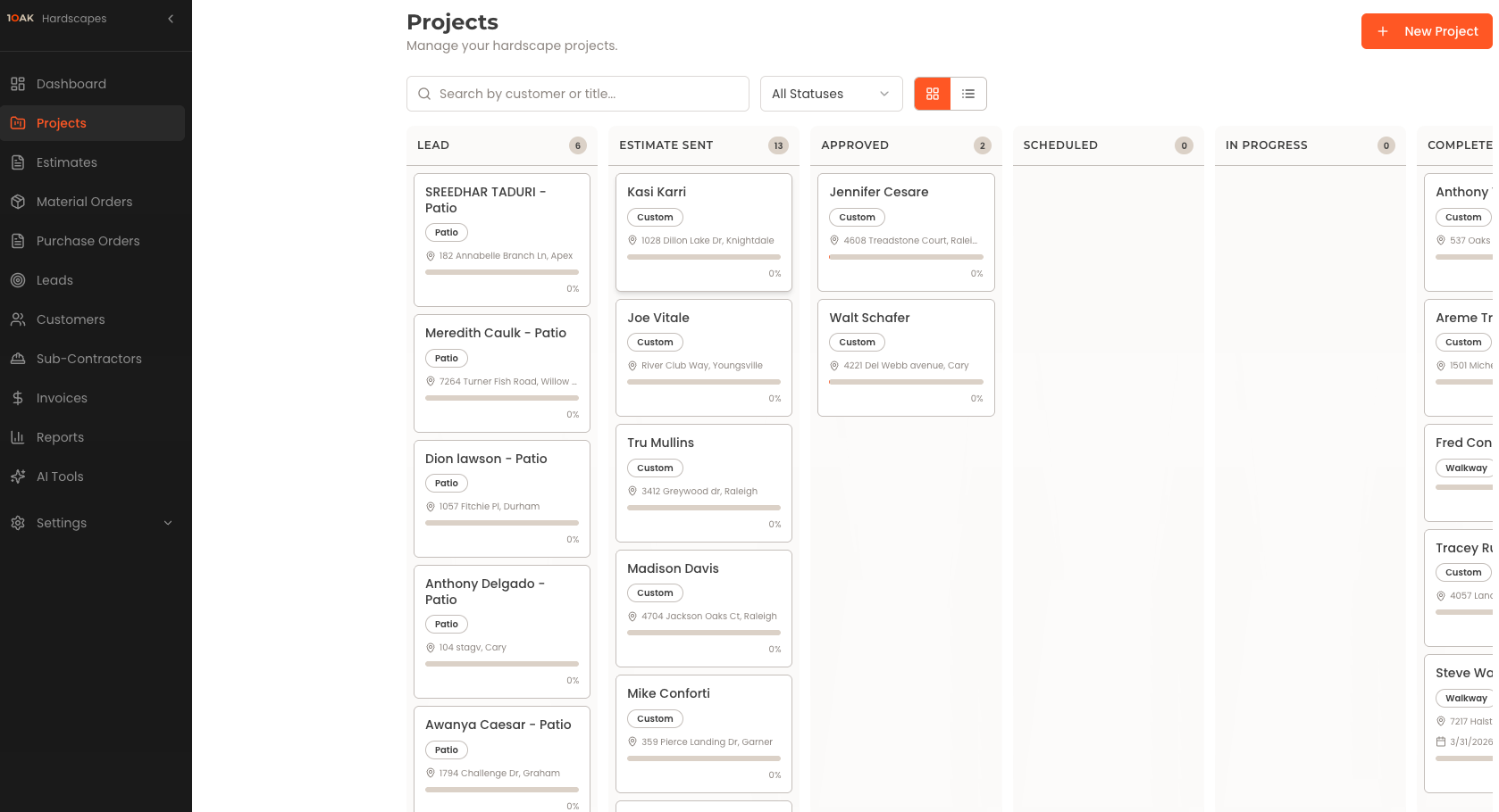 Pipeline screenshot
